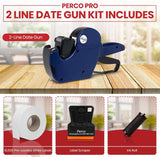 Perco Pro 2 Line - Price Gun Kit - Store Supplies