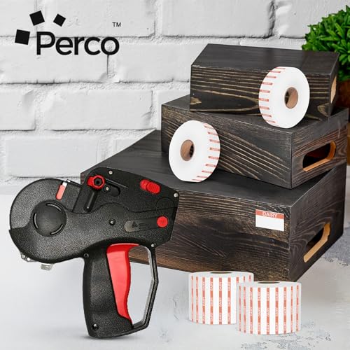 Perco Reverse Print Price Labels for Monarch 1131 - 1 Sleeve 1 Sleeve / 8 Rolls / 8000 Dairy Pricing Labels