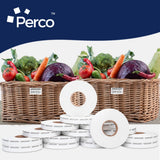 Perco Reverse Print Pricing Labels for Monarch 1110 - Grocery (Black) 1 Sleeve / 16 Rolls / 17000 Reverse Print Pricing Labels