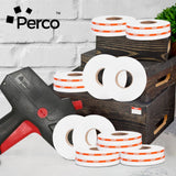 Perco Reverse Print Pricing Labels for Monarch 1110 - Dairy 1 Sleeve / 16 Rolls / 17000 Reverse Print Pricing Labels