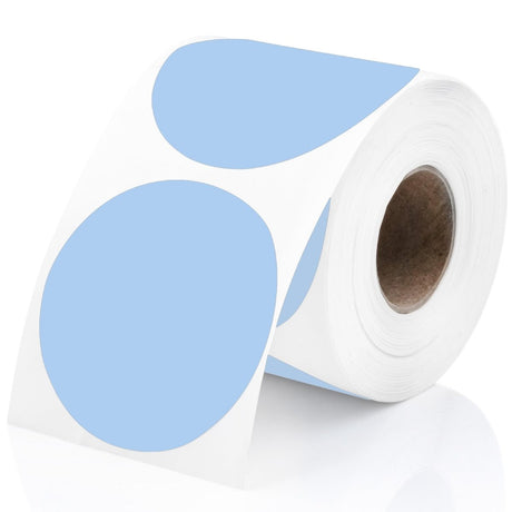 Perco Round Circle Thermal Sticker Labels - Store Supplies