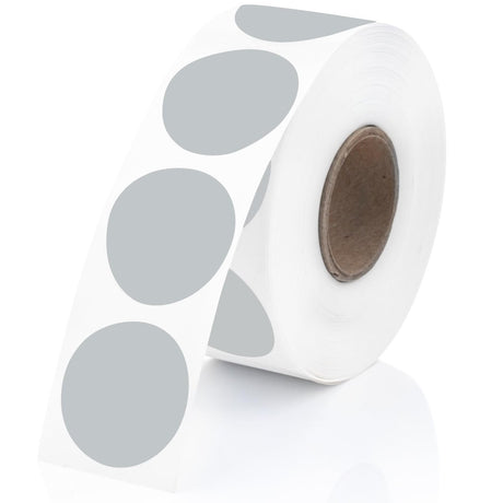Perco Round Circle Thermal Sticker Labels - Store Supplies
