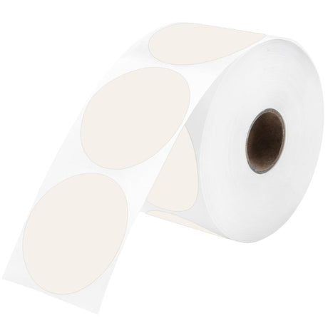 Perco Round Circle Thermal Sticker Labels - Store Supplies