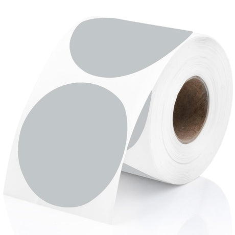 Perco Round Circle Thermal Sticker Labels - Store Supplies