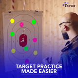 Perco Round Dot Sticker Labels - Permanent Adhesive, 0.5 to 4 Inch, 3 - Roll & 10 - Roll Packs - 2 Inch 3 Rolls