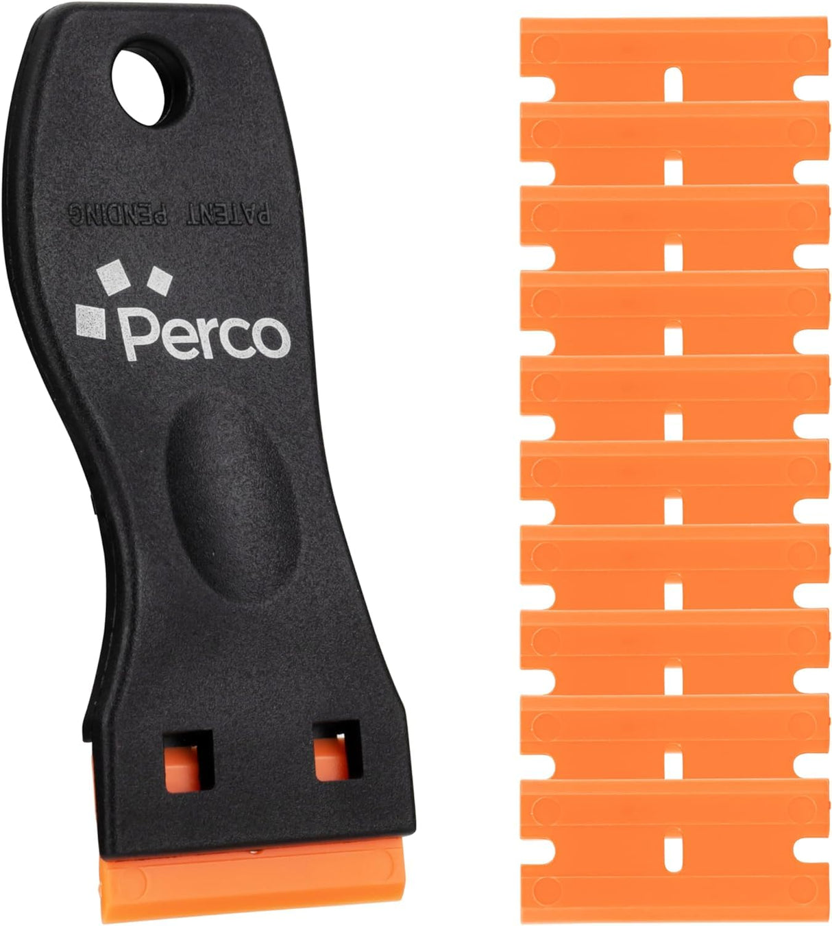 Perco Scraper with Plastic Razor for Removing Labels (Scraper w/Plastic Razor) - Store Supplies