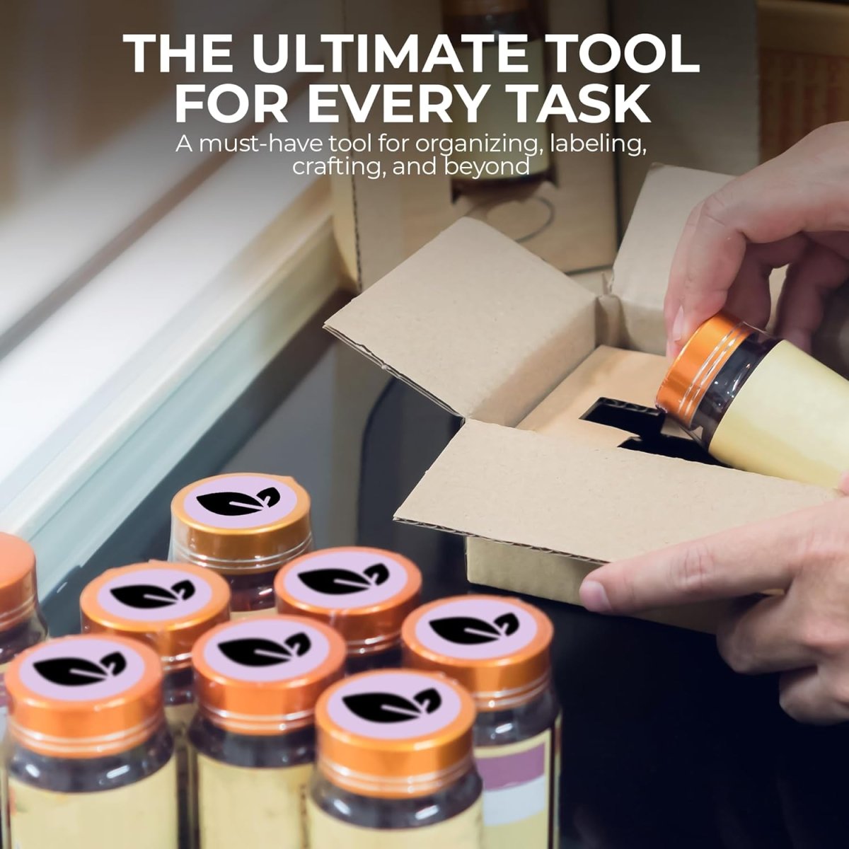 Perco Thermal Labels - Circle - Lavender 2 Inch - 300 Stickers