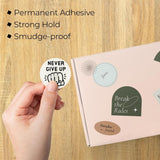 Perco Thermal Labels - Circle - Ivory 2 Inch - 300 Stickers