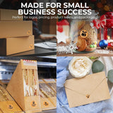 Perco Thermal Labels - Circle - Orange 1 Inch - 735 Stickers