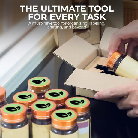 Perco Thermal Labels - Circle - Blue 1 Inch - 735 Stickers