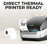 Perco Thermal Labels - Circle - White 2 inch - 735 Stickers