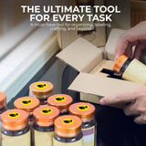 Perco Thermal Labels - Circle - Yellow 1 Inch - 735 Stickers