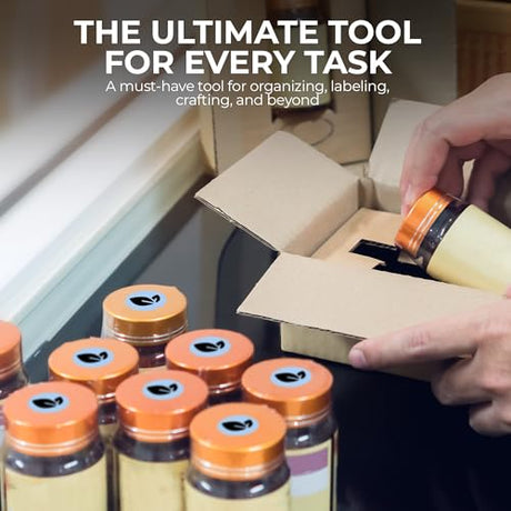 Perco Thermal Labels - Circle - Blue 1 Inch - 735 Stickers