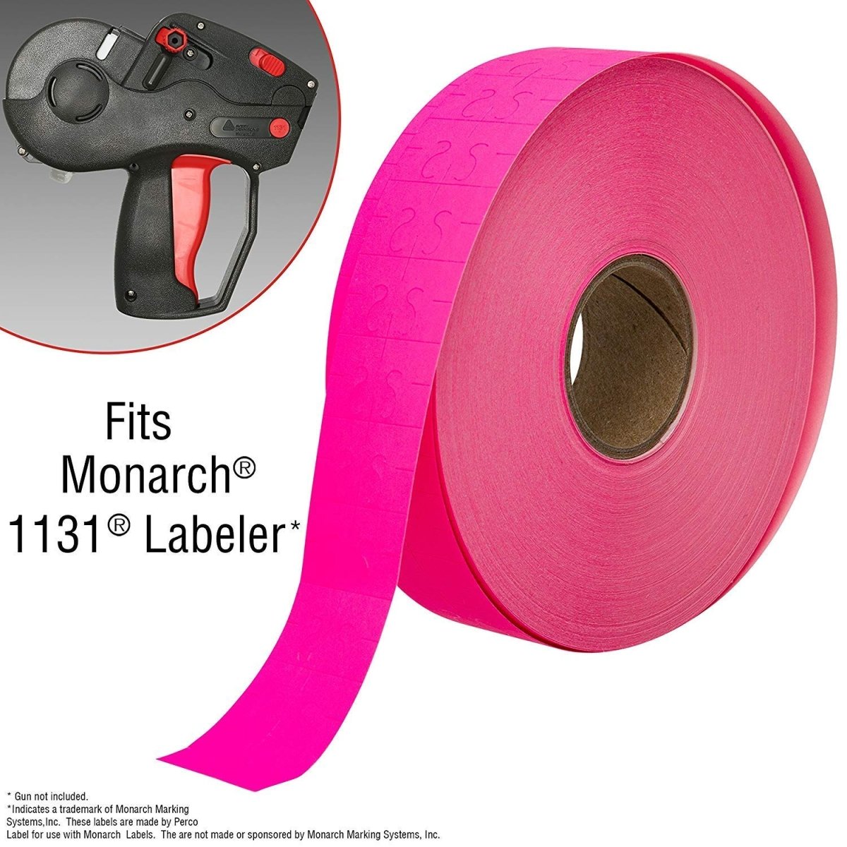 Pricing Labels for Monarch 1131 Price Gun - Store Supplies