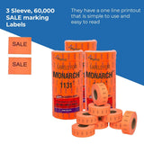 Pricing Labels for Monarch 1131 Price Gun - Store Supplies