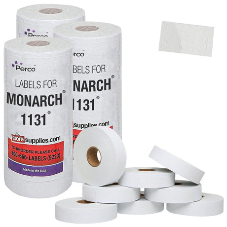 Pricing Labels for Monarch 1131 Price Gun - Store Supplies