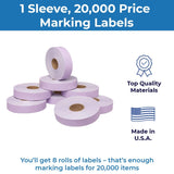 Pricing Labels for Monarch 1131 Price Gun - Store Supplies