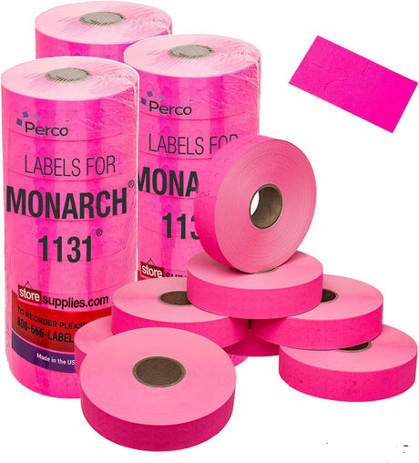 Pricing Labels for Monarch 1131 Price Gun - Store Supplies