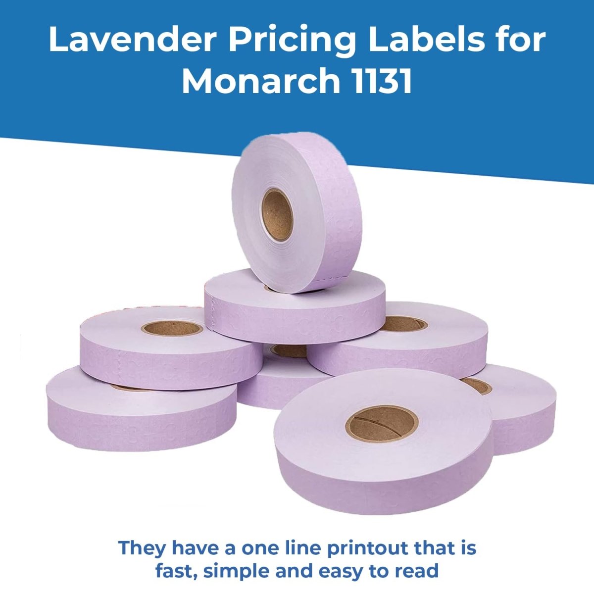 Pricing Labels for Monarch 1131 Price Gun - Store Supplies