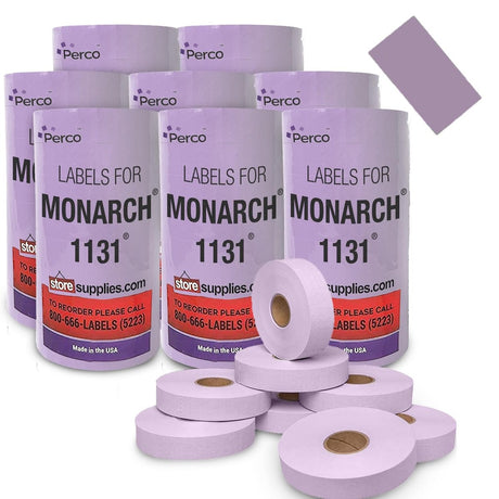 Pricing Labels for Monarch 1131 Price Gun - Store Supplies