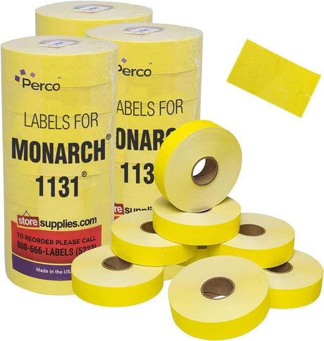 Pricing Labels for Monarch 1131 Price Gun - Store Supplies