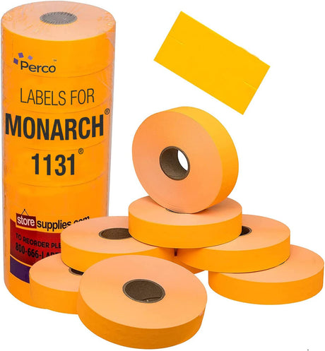 Pricing Labels for Monarch 1131 Price Gun - Store Supplies