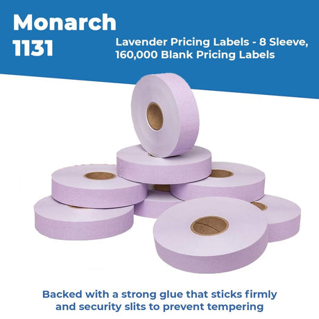 Pricing Labels for Monarch 1131 Price Gun - Store Supplies