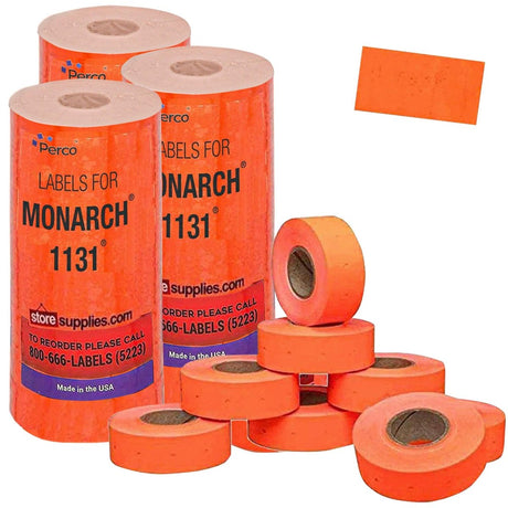 Pricing Labels for Monarch 1131 Price Gun - Store Supplies