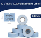 Pricing Labels for Perco 2 Line Price and Date Guns - Store Supplies