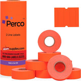 Pricing Labels for Perco 2 Line Price and Date Guns - Store Supplies