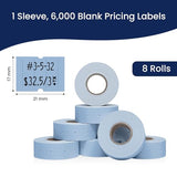 Pricing Labels for Perco 2 Line Price and Date Guns - Store Supplies