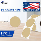 Thermal Labels - Circle - Store Supplies