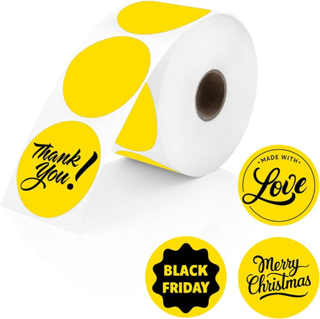 Thermal Labels - Circle - Store Supplies