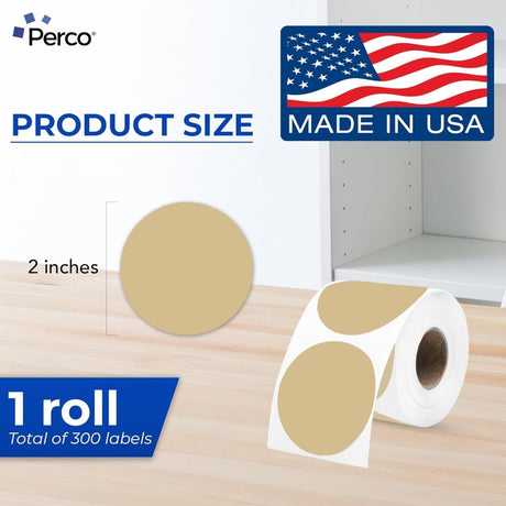 Thermal Labels - Circle - Store Supplies