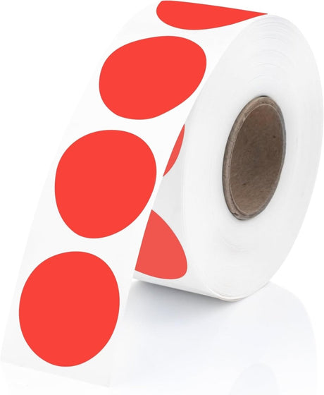 Thermal Labels - Circle - Store Supplies