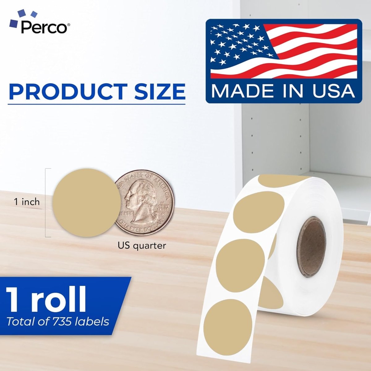 Thermal Labels - Circle - Store Supplies