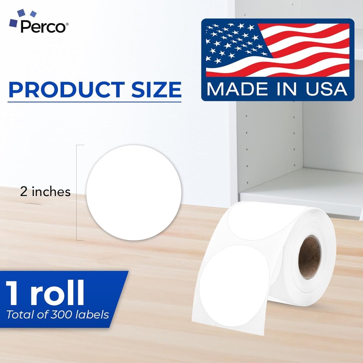 Thermal Labels - Circle - Store Supplies