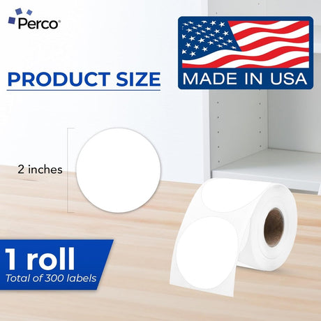 Thermal Labels - Circle - Store Supplies