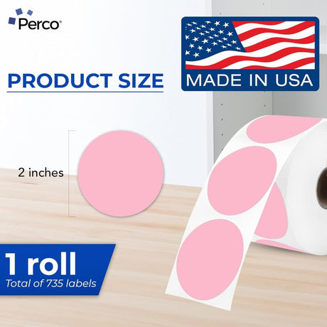 Thermal Labels - Circle - Store Supplies