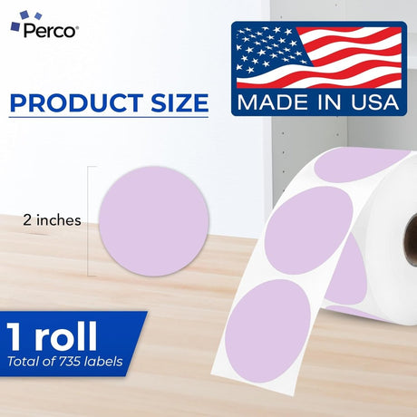 Thermal Labels - Circle - Store Supplies