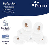 White Pricing Labels for Monarch 1130 Price Gun - Blank Marking Labels - with Ink Roll Included - Store Supplies