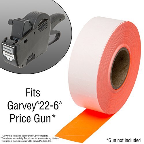 2212 Pricing Labels for Garvey 22 - 6/22 - 7/22 - 8 Price Gun - Store Supplies