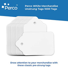 Perco White Merchandise Unstrung Tags