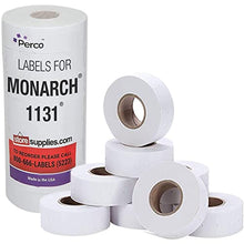Freezer Adhesives White Labels for Monarch 1131 Price Gun - 1 Sleeve, 20,000 Labels
