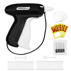 Perco Tagging Gun for Clothing Kit with Extra Needles & Labels