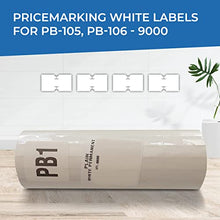 Sato PB-1 White Labels for PB-105, PB-106