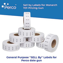 Sell by Labels for Monarch 1131 Pricing Gun – 8 Sleeve, 160,000 Price Gun Labels