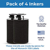 Monarch Ink Roll for Monarch 1131 1130 & 1136 Price Labelers (Pack of 4)