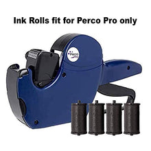 Perco Ink Roll for Perco Pro 1 Line & Perco Pro 2 Line Perco Labelers (Perco Pro Inker 4 Pack)