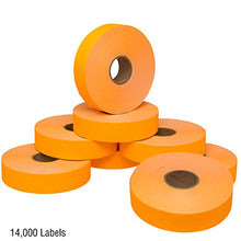 Fluorescent Orange Pricing Labels for Monarch 1136 Price Gun